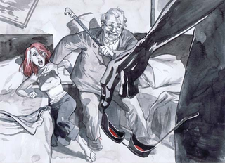 Illustration for article titled Concept art from the Sandman movie that never was
